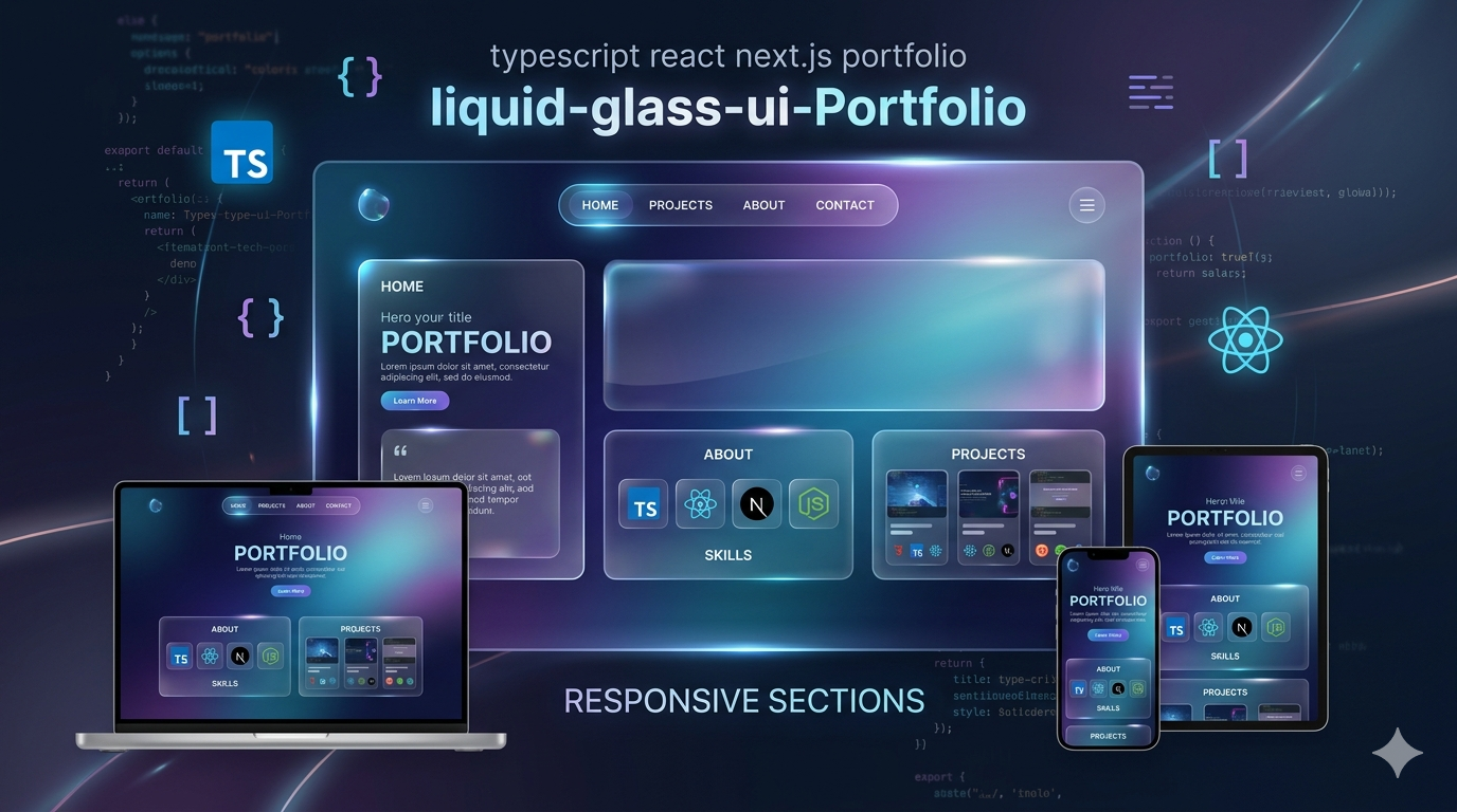 liquid-glass-ui-Portfolio project thumbnail